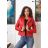 Women's leatherette jacket (S-2XL) GLO-STORY GLO25WPY-4213-5