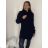 Women's Elegant Long Sleeve Dress (S/M ONE SIZE) ITALIAN FASHION IMPLI2220433lurex