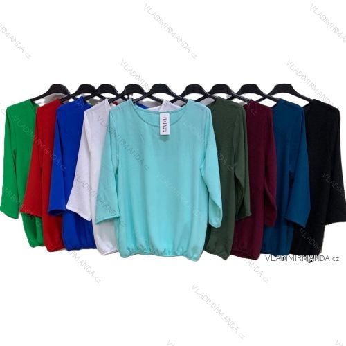 Women's long sleeve blouse, oversized (42/44/46 ONE SIZE) ITALIAN FASHION IMC25004