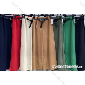 Elegant oversize pants with belt for women (40/42/44 ONE SIZE) ITALIAN FASHION IMC25026