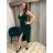 Šaty letní na ramínka dámské (S/M ONE SIZE) ITALSKÁ MÓDA IMPBB22B21841 -   black -   44/46