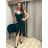 Šaty letní na ramínka dámské (S/M ONE SIZE) ITALSKÁ MÓDA IMPBB22B21841 -   black -   44/46