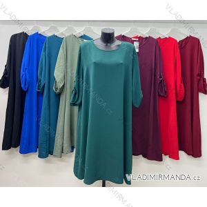 Women's elegant party long sleeve dress (S/M ONE SIZE) ITALIAN FASHION IM322282