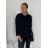 Women's elegant party long sleeve dress (S/M ONE SIZE) ITALIAN FASHION IM322282