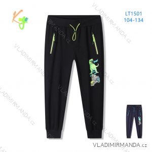 Warm sweatpants for children and teenagers (104-134) KUGO LT1501