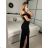 Women's Long Summer Elegant Sleeveless Dress (S/M ONE SIZE) ITALIAN FASHION IMPBB23C29640 -   turquoise -   S/M/L