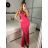 Women's Long Summer Elegant Sleeveless Dress (S/M ONE SIZE) ITALIAN FASHION IMPBB23C29640