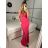 Women's Long Summer Elegant Sleeveless Dress (S/M ONE SIZE) ITALIAN FASHION IMPBB23C29640