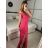 Women's Long Summer Elegant Sleeveless Dress (S/M ONE SIZE) ITALIAN FASHION IMPBB23C29640