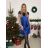 Elegant summer short sleeve women's formal dress (S/M ONE SIZE) ITALIAN FASHION IMPSH245544