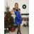 Elegant summer short sleeve women's formal dress (S/M ONE SIZE) ITALIAN FASHION IMPSH245544
