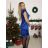 Elegant summer short sleeve women's formal dress (S/M ONE SIZE) ITALIAN FASHION IMPSH245544