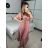 Women's elegant party long sleeve dress (S/M ONE SIZE) ITALIAN FASHION IM322282
