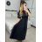 Women's elegant party long sleeve dress (S/M ONE SIZE) ITALIAN FASHION IM322282
