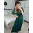 Women's elegant party long sleeve dress (S/M ONE SIZE) ITALIAN FASHION IM322282