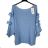 Women's long sleeve sweater with bows (S/M/L ONE SIZE) ITALIAN FASHION IMPBB25243XF