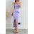 Women's long elegant party dress with straps (S/M ONE SIZE) ITALIAN FASHION IMPBB23B23376