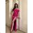 Women's Long Summer Elegant Sleeveless Dress (S/M ONE SIZE) ITALIAN FASHION IMPBB23C29640