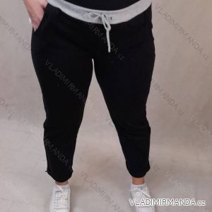 Women's long sweatpants oversized (40/42/44 ONE SIZE) ITALIAN FASHION IMB22036XL/DR