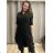 Shirt short sleeve dress women (UNI S-L) ITALIAN FASHION IMD20091 zelená khaki L/XL