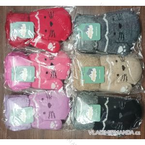 Gloves / mittens knit warm baby boys and boys (14cm) PV324XR4050