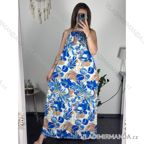 Women's long summer dress (uni s-m) ITALIAN FASHION IMM20119