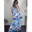 Women's long summer dress (uni s-m) ITALIAN FASHION IMM20119