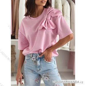 Women's short sleeve T-shirt (S/M/L ONE SIZE) ITALIAN FASHION IMWCH25016