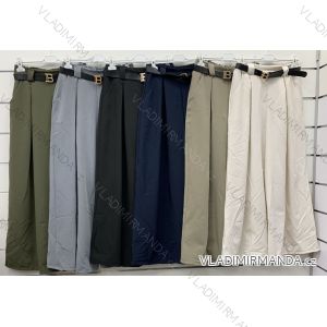 Elegant oversize pants with belt for women (S/M/L ONE SIZE) ITALIAN FASHION IMWCP25022