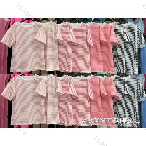 Women's short sleeve T-shirt (XS/S/M ONE SIZE) ITALIAN FASHION IMWAE25006