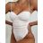 Elegant strapless bodysuit for women (XS/S/M ONE SIZE) ITALIAN FASHION IMWAE25012