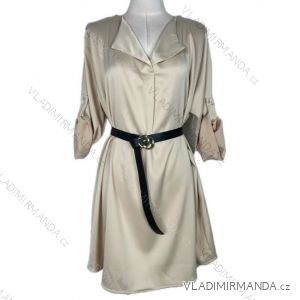 Women's long 3/4 sleeve shirt dress (S/M/L ONE SIZE) ITALIAN FASHION IMPBB25S5554