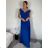 Elegant formal dress with straps for women (S / M ONE SIZE) ITALIAN FASHION IM321576