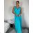 Elegant formal dress with straps for women (S / M ONE SIZE) ITALIAN FASHION IM321576 M / L red