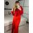 Women's Long Sleeve Fur Bolero (S/M ONE SIZE) ITALIAN FASHION IMHMS23083 -   red -   S/M/L