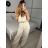 Women's Medium Length Skirt (S/M ONE SIZE) ITALIAN FASHION IMM23HG3154