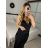 Long elegant satin strapless dress for women (S/M/L ONE SIZE) ITALIAN FASHION IMPLP2455060075 -   black -   S/M/L