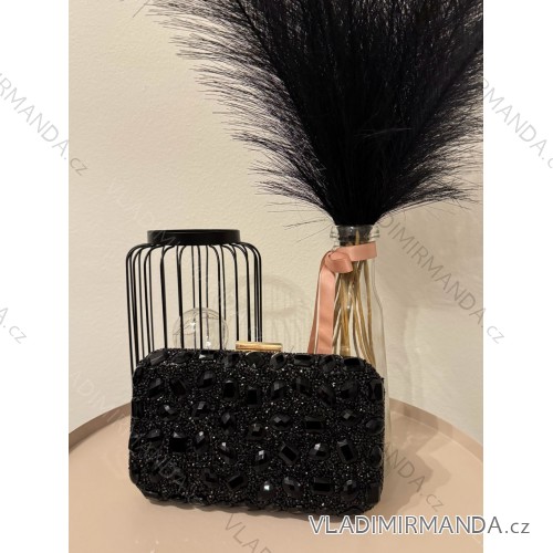 Women's handbag (ONE SIZE) ITALIAN FASHION IM08239067 black ONE SIZE