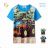 Short sleeve T-shirt for children's boys (98-128) KUGO FC0372