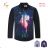Lightweight sweatshirt with zipper, long sleeves, for girls (134-164) KUGO SM3593