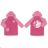 Children's girls' unicorn raincoat (3-8 years) SETINO UNI23-1883