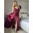 Women's Long Strapless Sequin Party Dress (S/M ONE SIZE) ITALIAN FASHION IMPSH233348