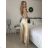 Šaty letní na ramínka dámské (S/M ONE SIZE) ITALSKÁ MÓDA IMPBB22B21841 white S / M