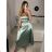 Šaty letní na ramínka dámské (S/M ONE SIZE) ITALSKÁ MÓDA IMPBB22B21841 S / M red