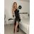 Women's Strapless Long Party Dress (S/M ONE SIZE) ITALIAN FASHION IMPSH2360055