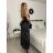 Women's Strapless Long Party Dress (S/M ONE SIZE) ITALIAN FASHION IMPSH2360055