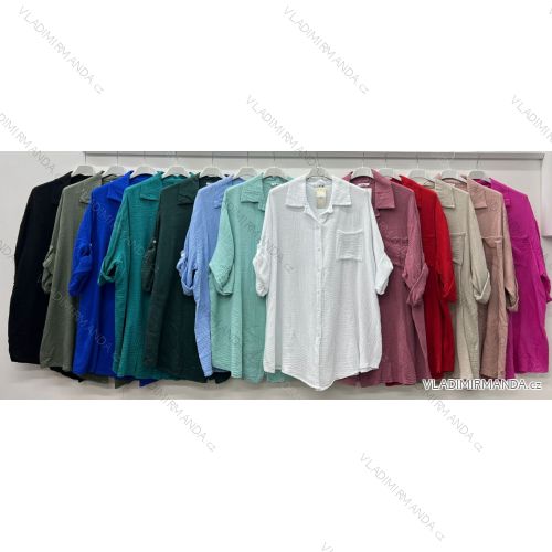 Elegant trousers with belt for women (S/M/L ONE SIZE) ITALIAN FASHION IM425057