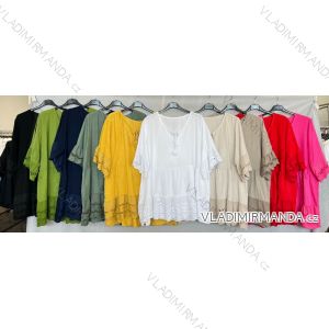 Elegant trousers with belt for women (S/M/L ONE SIZE) ITALIAN FASHION IM425057