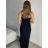 Women's strapless long party dress (S/M ONE SIZE) ITALIAN FASHION IMPSH24V6357
