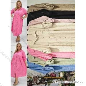 Women's Plus Size Short Sleeve Dress (3XL/4XL ONE SIZE) ITALIAN FASHION IMWT23201